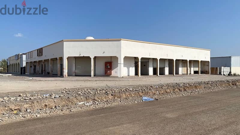 workshops & stores for rent in the industrial area in Barka 6