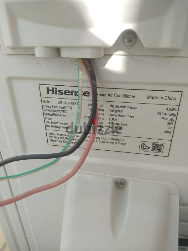 Hisens 1.5 Ton AC 0