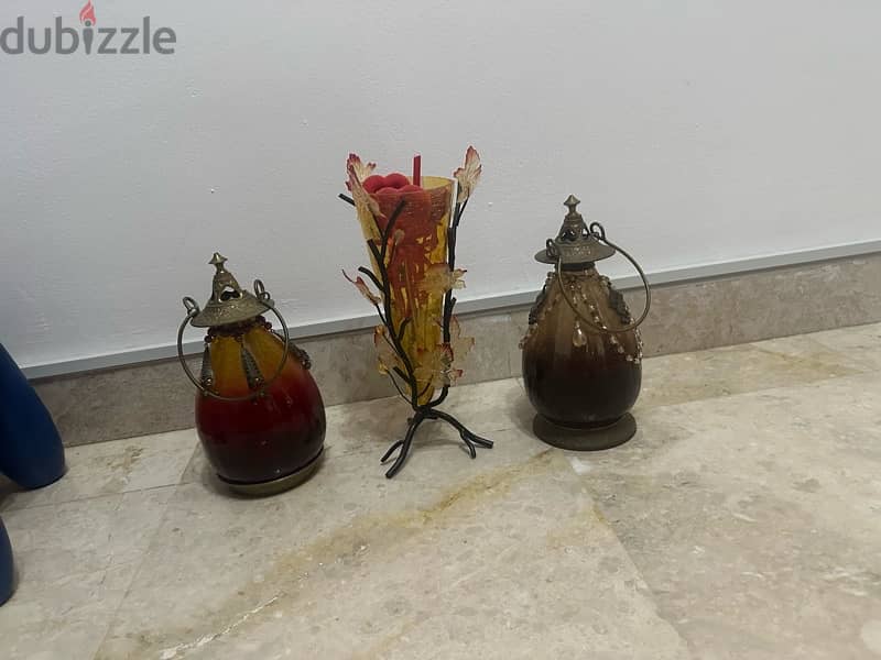 Lamps and Vase 1