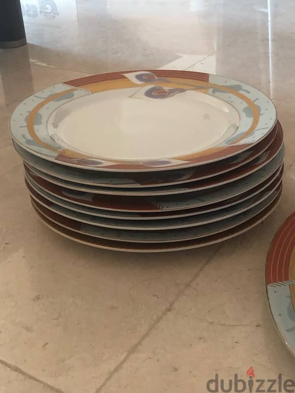 porcelain/chinaware dinner plate+ platter 2