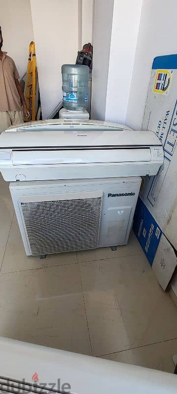 2 ton and 1.5 ton split ac and 1 LG inverter Washing machine 7kg 0