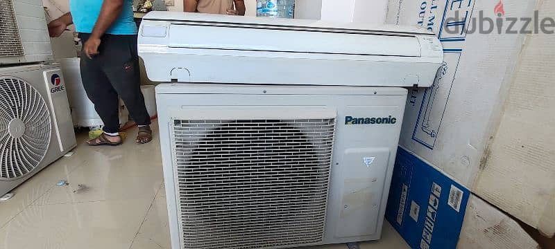 2 ton and 1.5 ton split ac and 1 LG inverter Washing machine 7kg 2