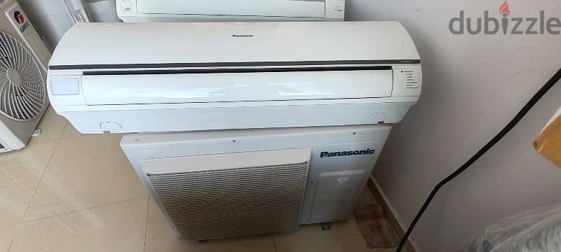 2 ton and 1.5 ton split ac and 1 LG inverter Washing machine 7kg 5