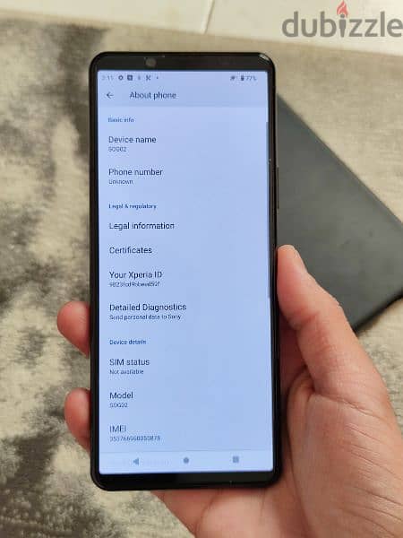 Sony Xperia 5 mark ii 128gb 8gb almost new condition 5