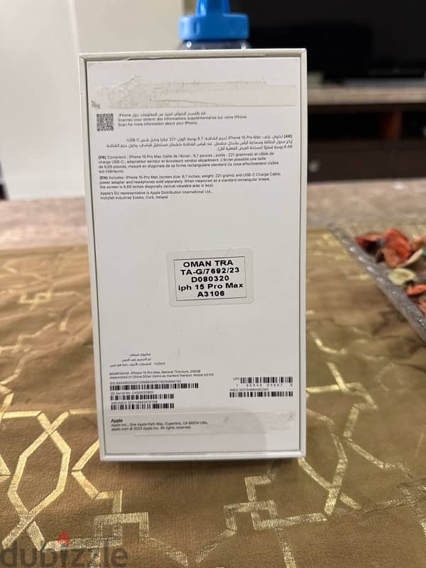 Iphone 15 pro max 256GB 5