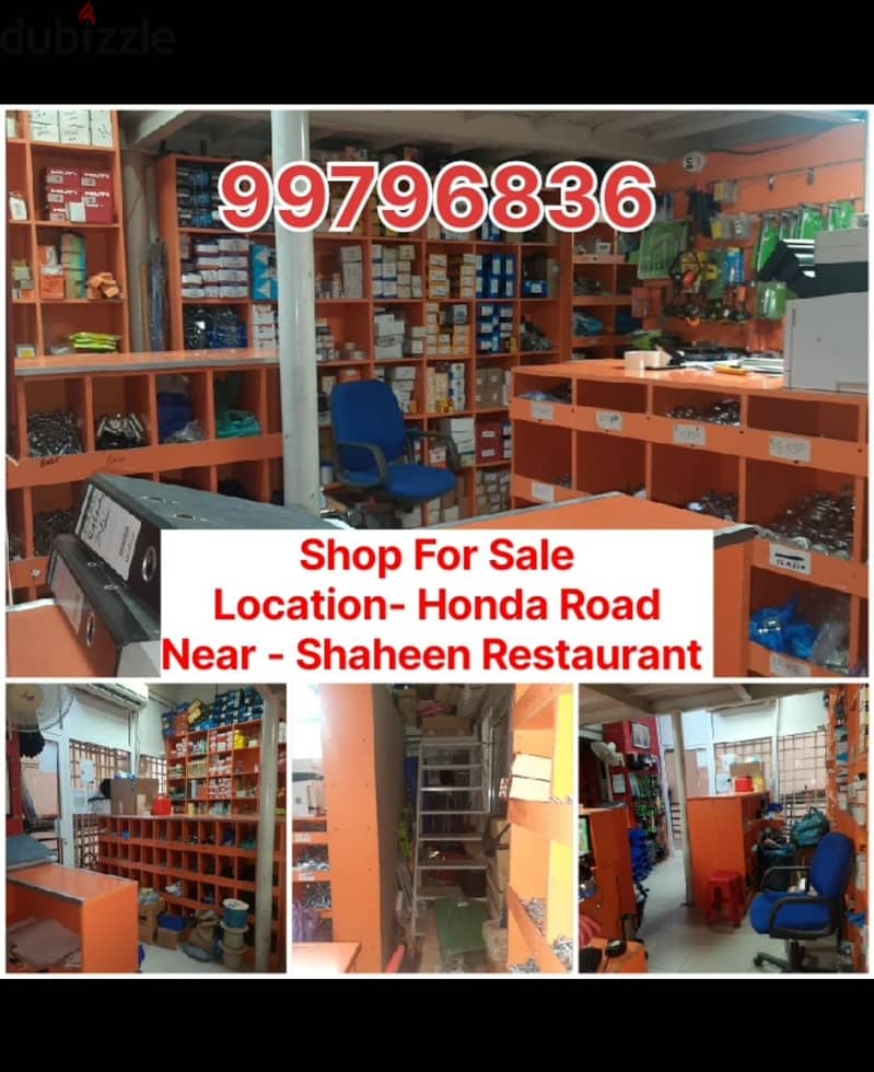 Shop for Sale In Honda Road (Running Shop) 0