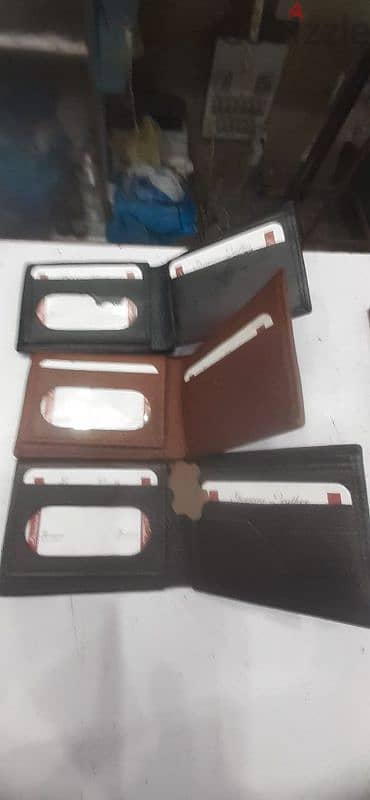 Genuine leather wallet 1