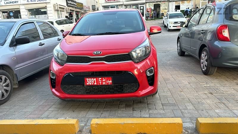 Kia Picanto 2020 model for Rent كيا بيكانتو للإيجار 5