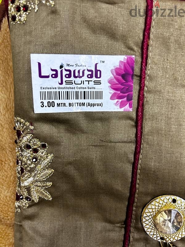 Brand New ladies suit cloth with dupatta 2