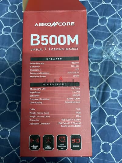 Abkocore B500M Headset