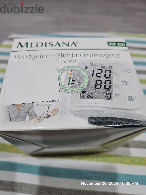 Blood pressure monitor brand Medisana Germany 0