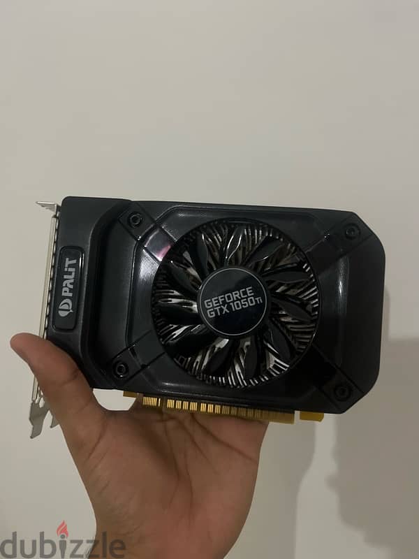 كرت شاشة GTX 1050 TI 4GB 0