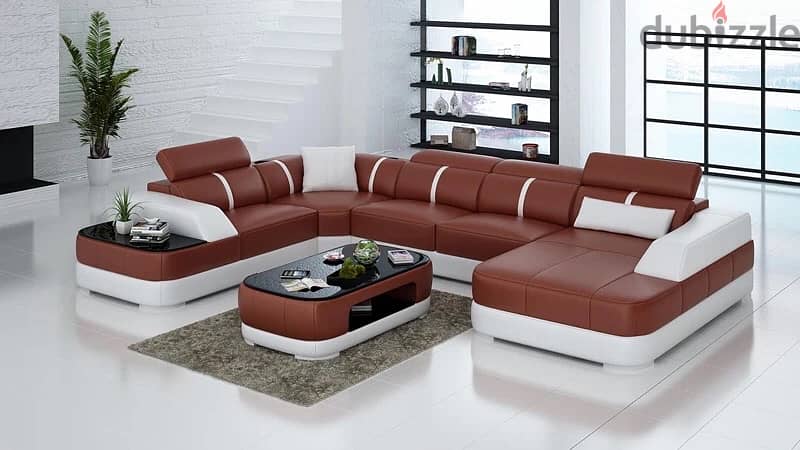 brand new model sofa set with bad 2