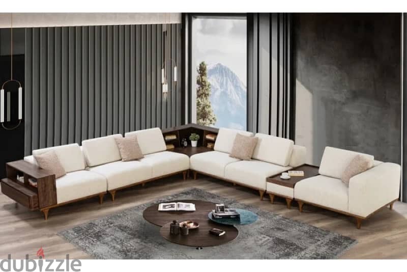 brand new model sofa set with bad 3