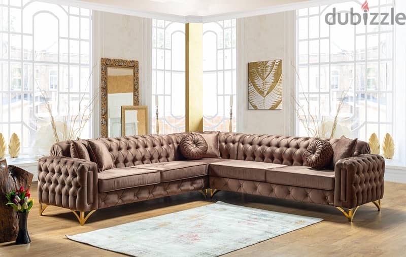 brand new model sofa set with bad 5