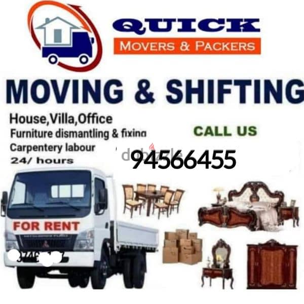 muscat furniture house shiftingg low price 0