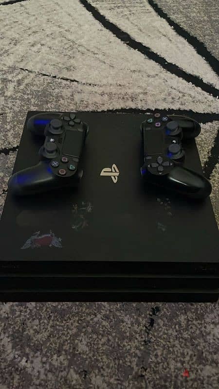 playstation 4 pro One terabyte storage with 2 controllers    79784802 0