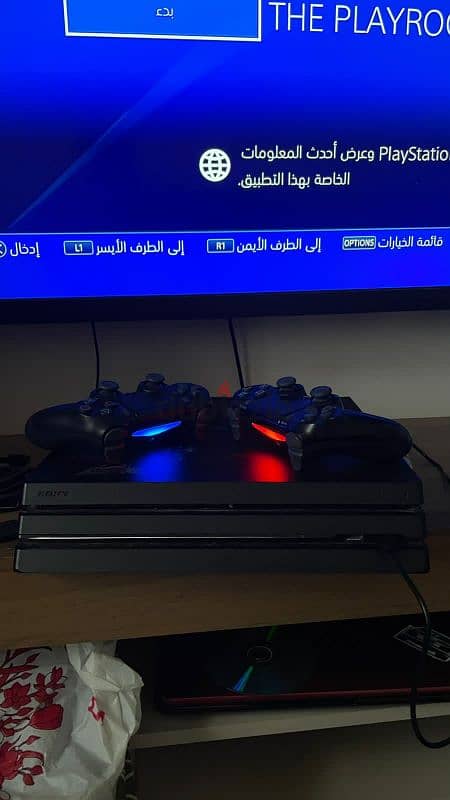 playstation 4 pro One terabyte storage with 2 controllers    79784802 2