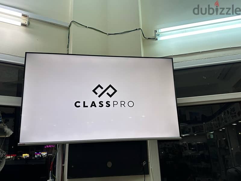 ClassPro LED 50 inch Smart HDR 4k Display New condition 1