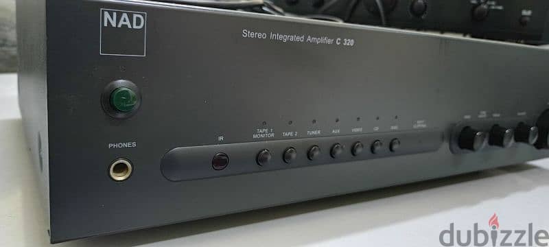 NAD C320 stereo amplifier 0