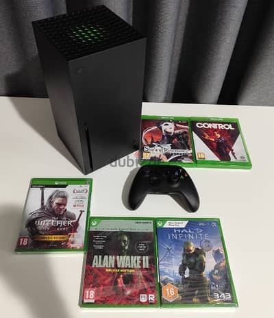 Xbox Series X + Controller + 5 Games