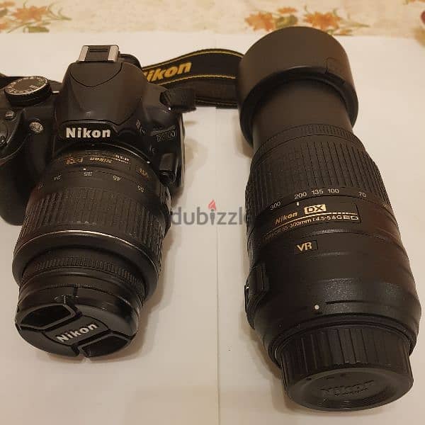 NIKON D3100 with DX VR Lense 55 -300 0