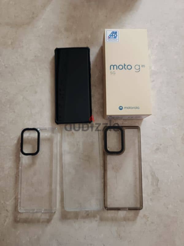 Motorola G85 for sale used for trying only opened and kept 2