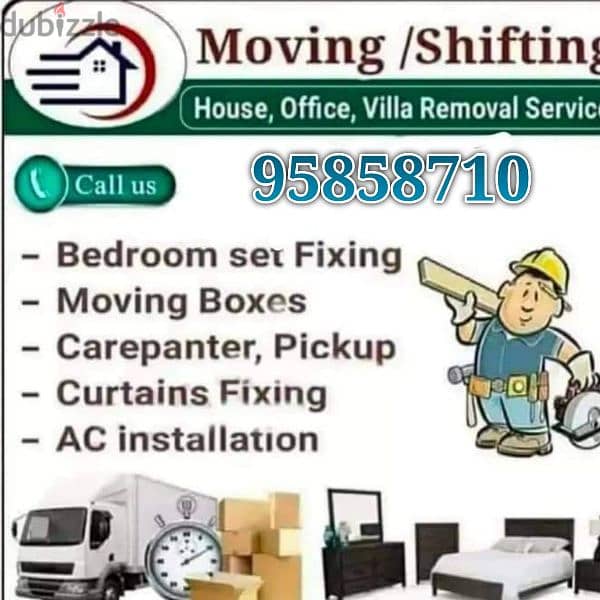 House shifting services and furniture and fixing 0