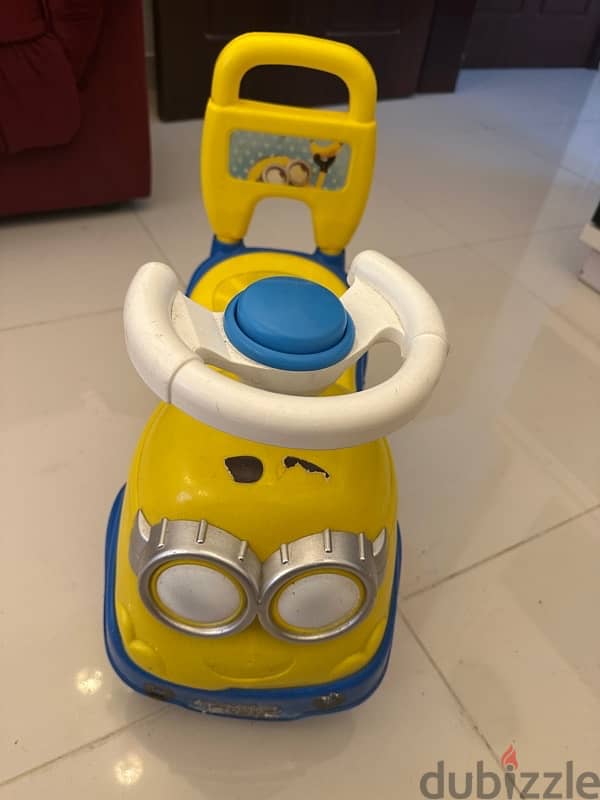 minion kids car 0