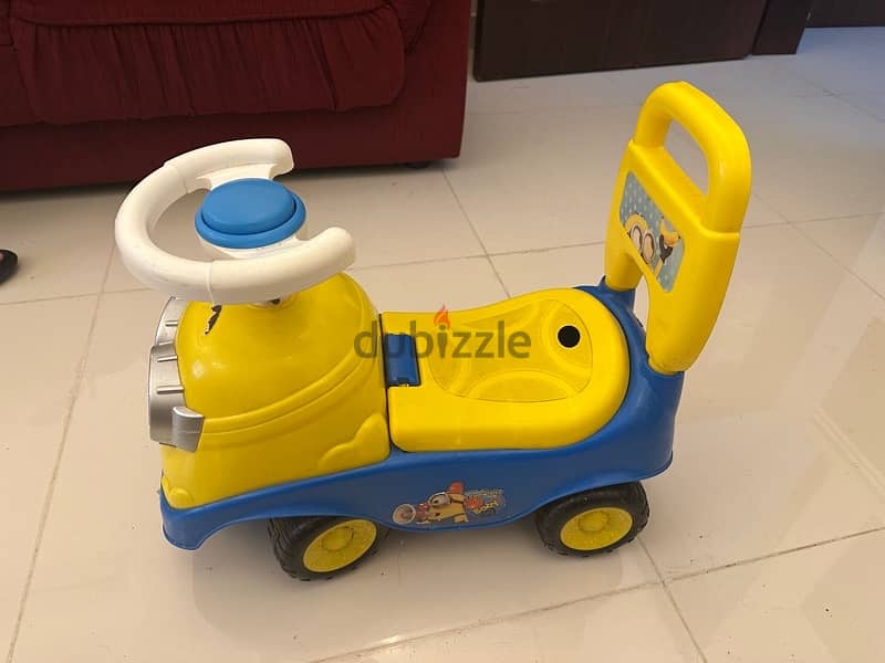 minion kids car 1