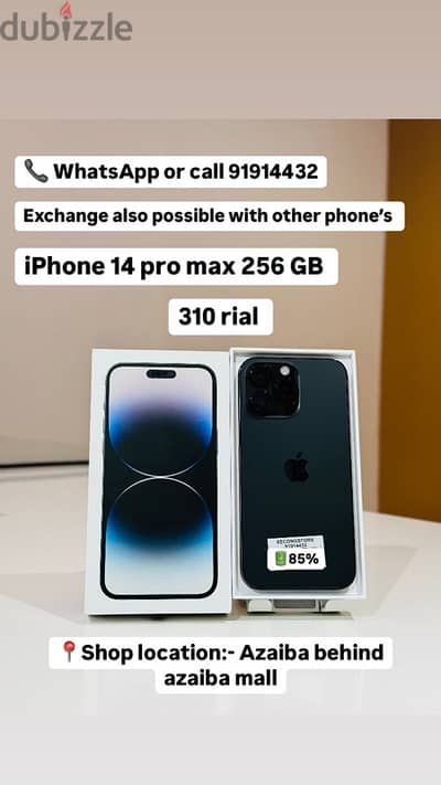 iPhone 14 pro max 256 GB