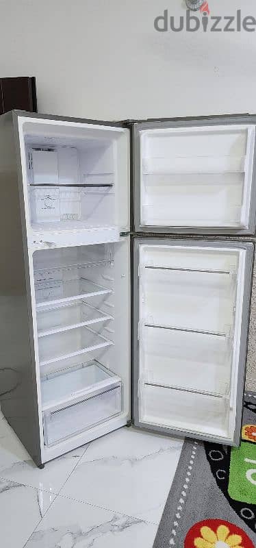 Super General 400ltr Double Door Refrigerator No Frost Inox Finish 9