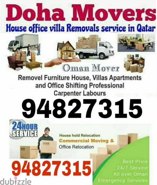 House shifting office shifting stoor shifting Oman movers and Packers 0