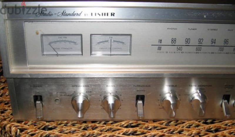 1978's Vintage Clasdic Fisher RS- 1056 Hi-Fi Amplifier 1