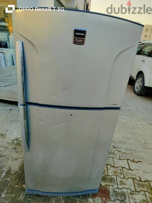 Toshiba Big size refrigerator very good working condition 1