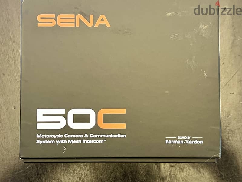 Sena 50C Motorcycle Communication & 4K Camera System 1