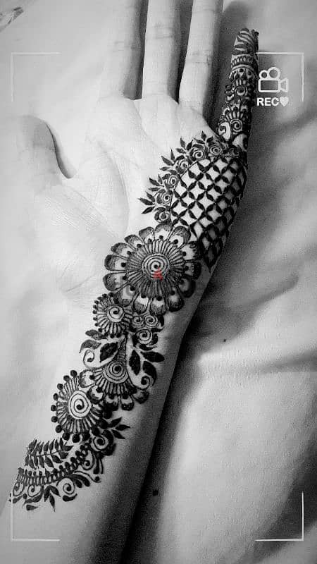 henna art by me 0