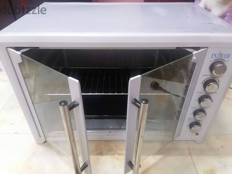 Power 100L Electric oven like new 2