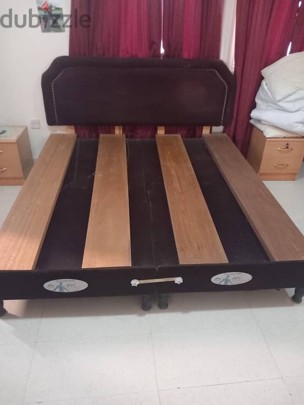 Bed and bed side table 1