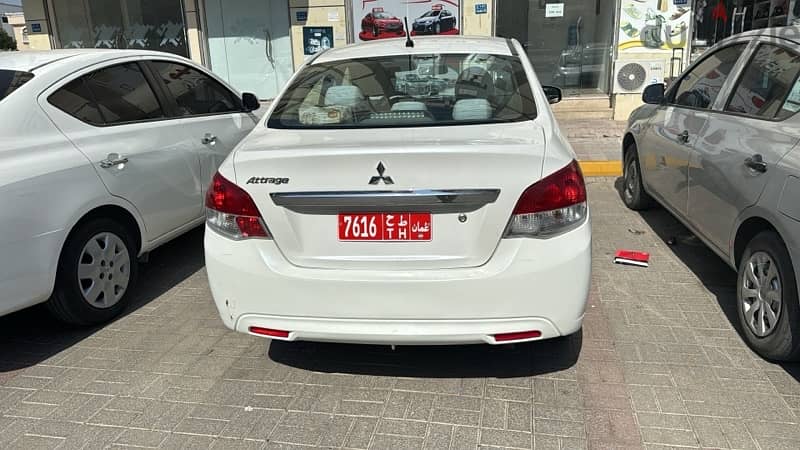 Mitsubishi Attrage for Rent 2020 Model in Very Good condition 4