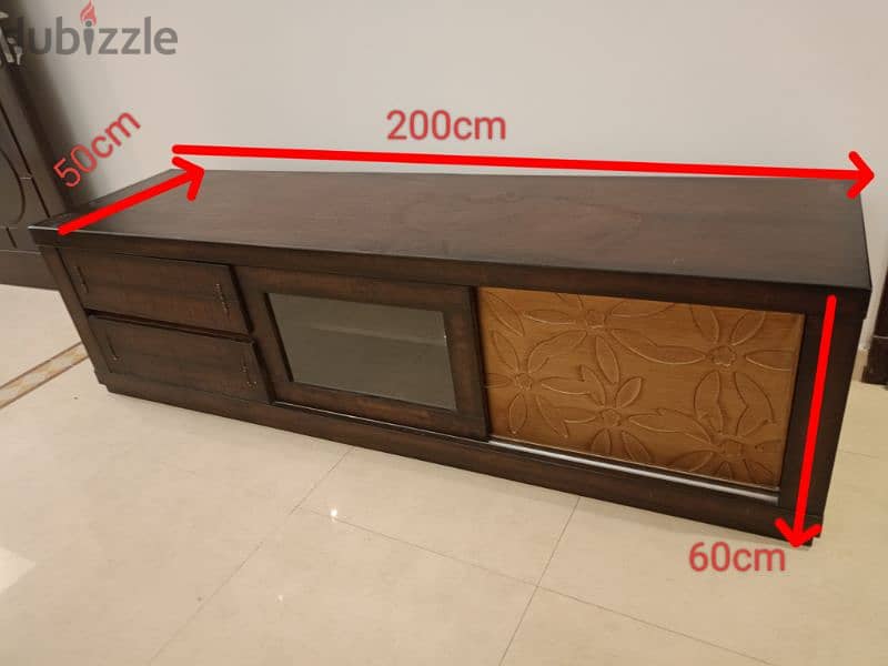 TV unit for sale length 200cm for sale 1