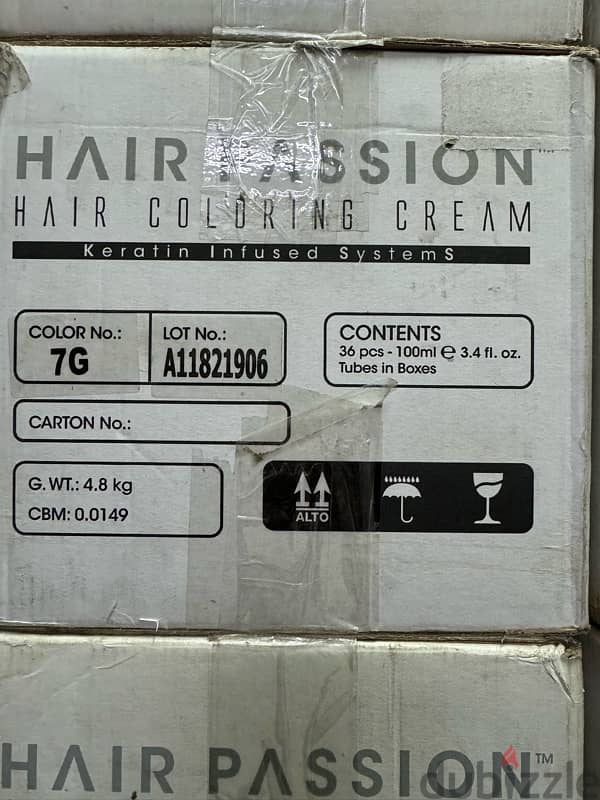 Hair Passion hair colouring cream | Keratin Infused System 1