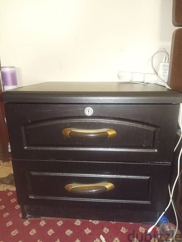 single bedroom set good condition with shoes rack 4