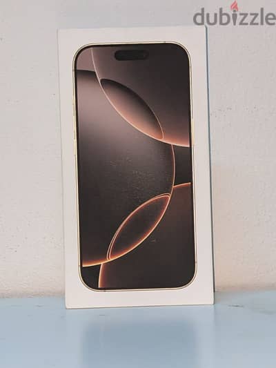 Brand New iPhone 16 Pro - Desert Titanium 256GB