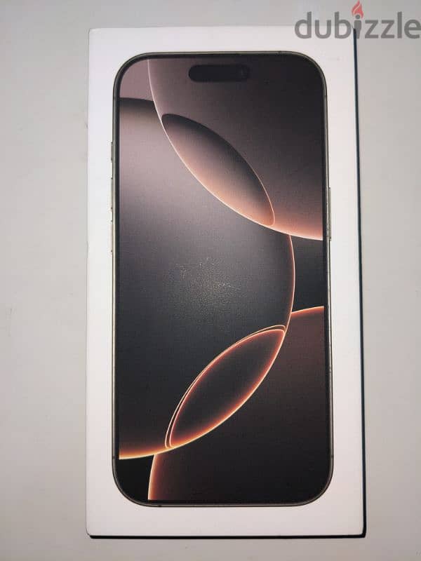 Brand New iPhone 16 Pro - Desert Titanium 256GB 1