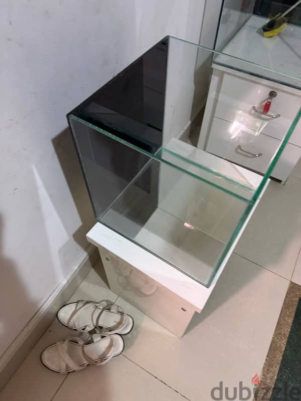 nmNever used 30 cm cube tank for sale at 12 rials 1