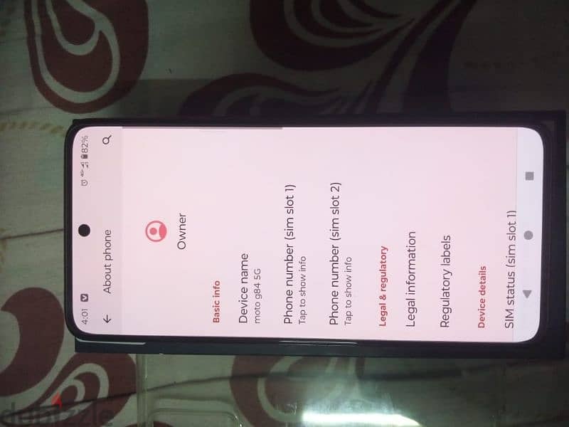 motorola g84 5g 12gb ram 256gb memory 4