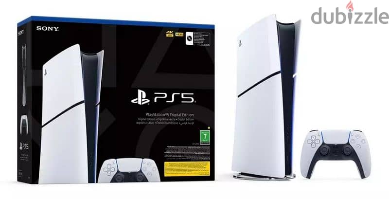 New PS5 slim digital - 1 year warranty lulu 1