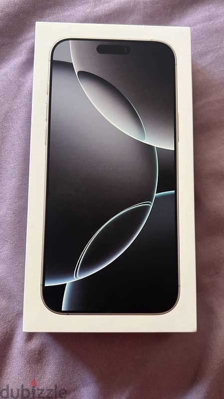 brand new iPhone 16 promax 256gb Arabic 0