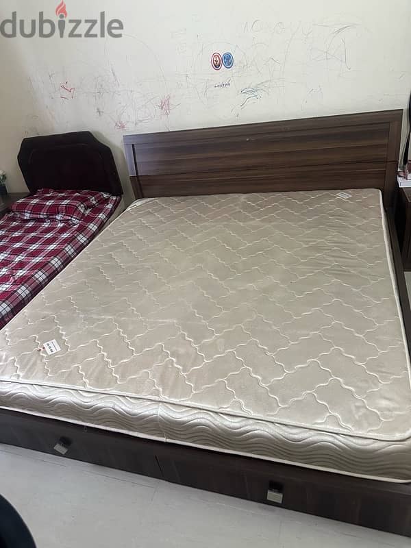 Super King size bed and mattress for sale 1